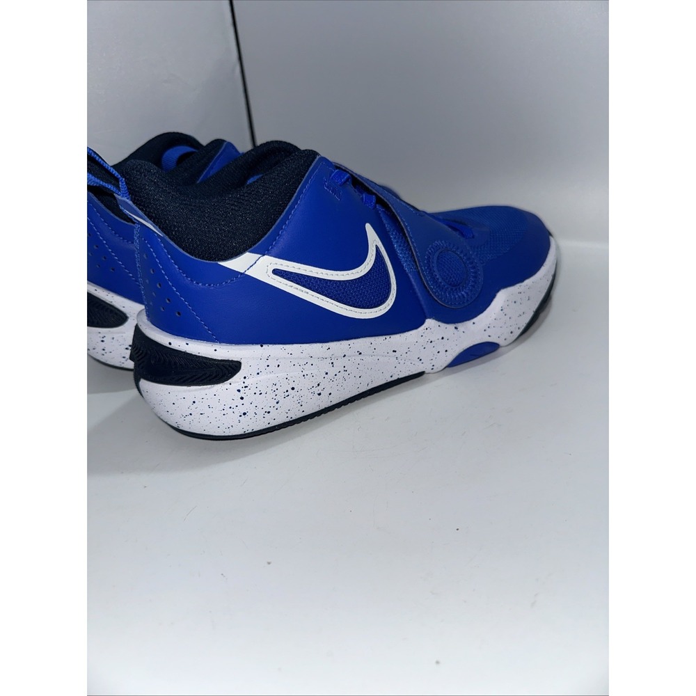 Nike Team Hustle D 11 DV8996-400‎ Kids US 6Y Blue White Basketball Shoes X1376 - Picture 4 of 7